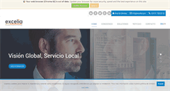 Desktop Screenshot of excelia.com